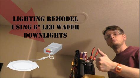 wafer light junction box|How to Install Recessed Lighting .